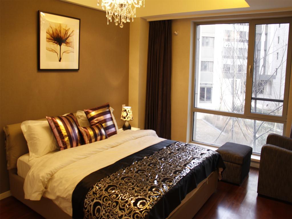 Jiu Du Hui Serviced Apartment Пекин Экстерьер фото