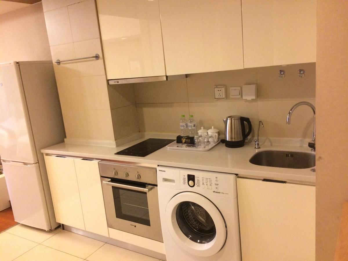 Jiu Du Hui Serviced Apartment Пекин Экстерьер фото