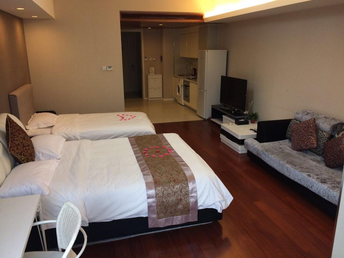 Jiu Du Hui Serviced Apartment Пекин Экстерьер фото