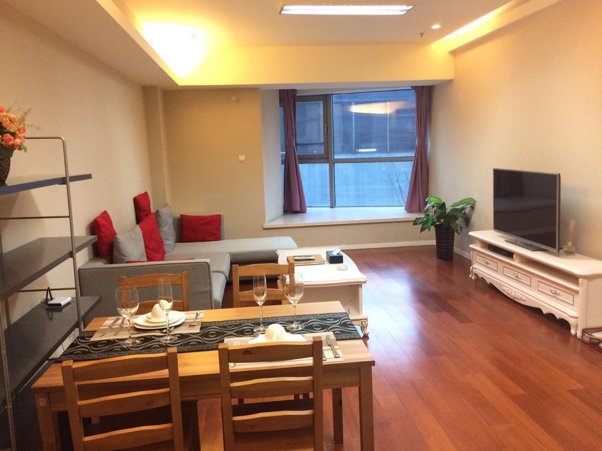 Jiu Du Hui Serviced Apartment Пекин Экстерьер фото