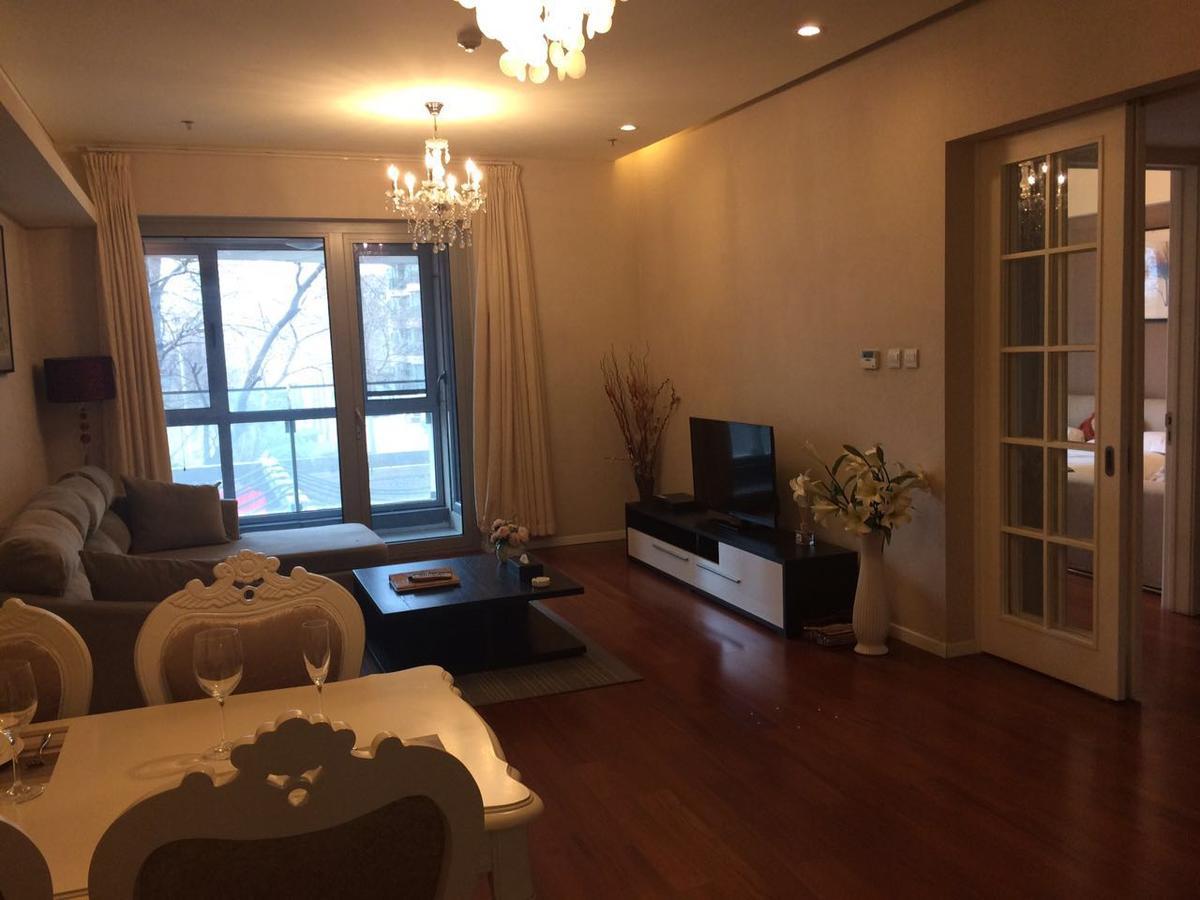 Jiu Du Hui Serviced Apartment Пекин Экстерьер фото