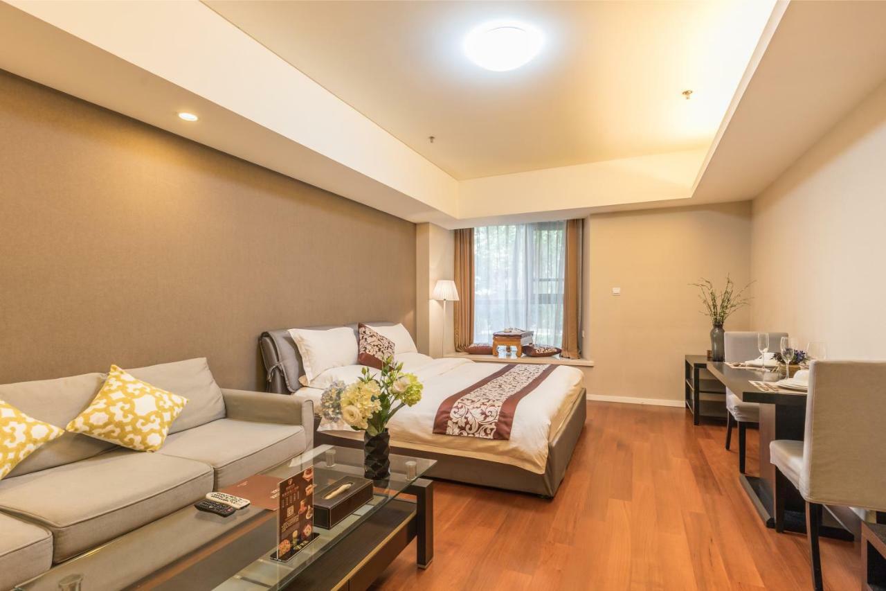 Jiu Du Hui Serviced Apartment Пекин Экстерьер фото