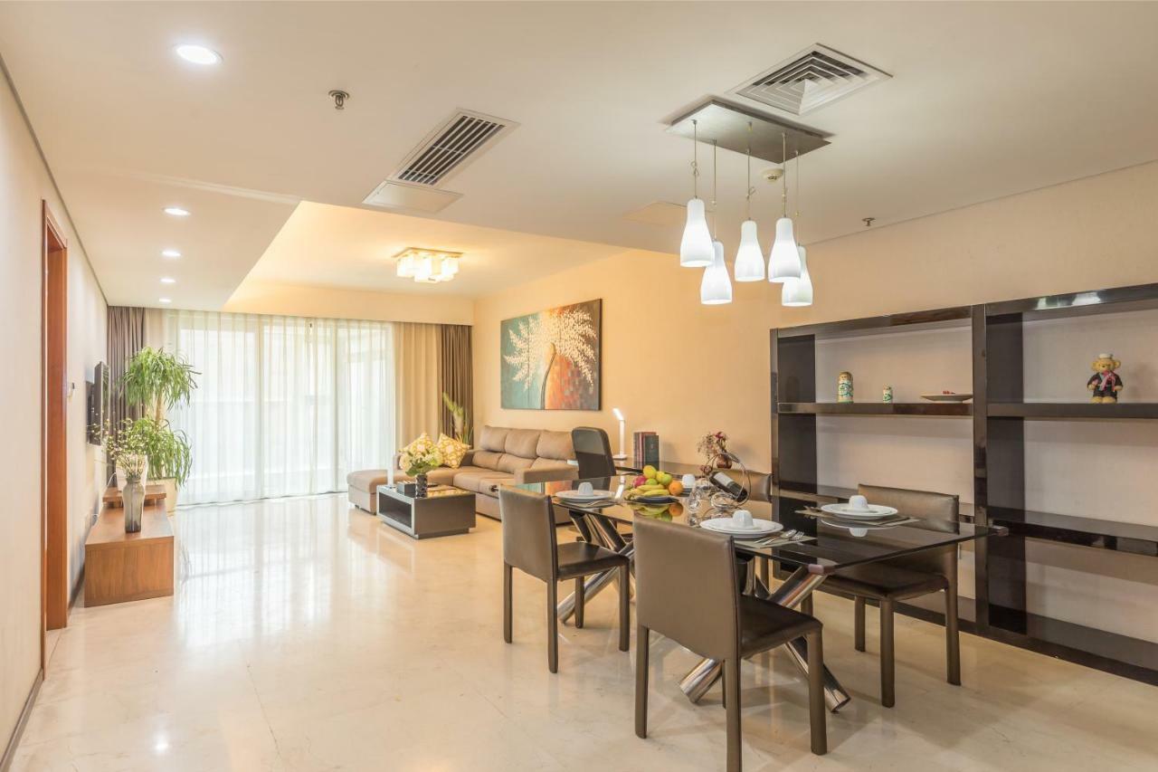 Jiu Du Hui Serviced Apartment Пекин Экстерьер фото