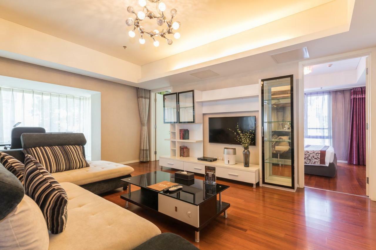 Jiu Du Hui Serviced Apartment Пекин Экстерьер фото