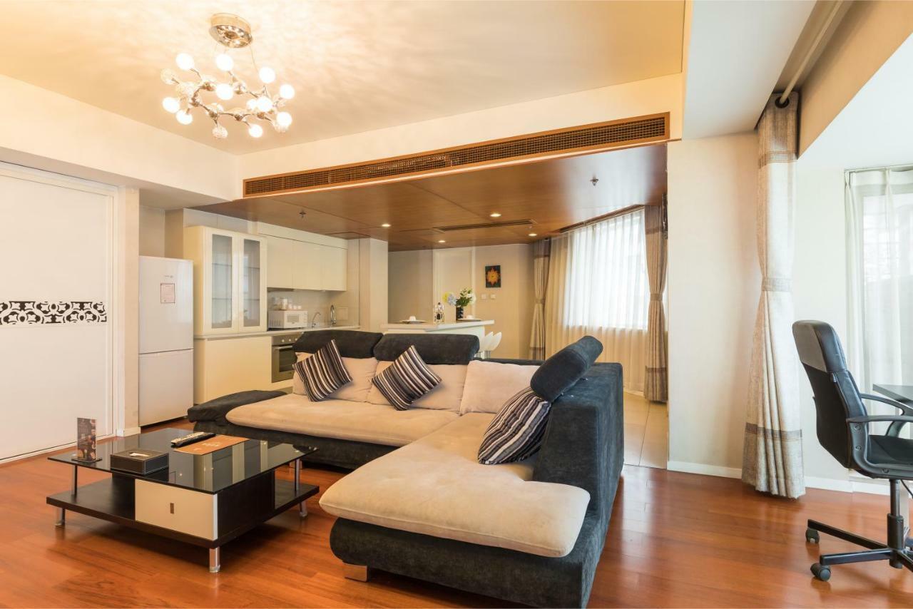 Jiu Du Hui Serviced Apartment Пекин Экстерьер фото