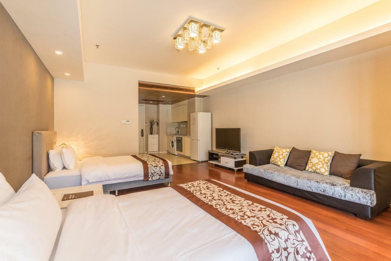 Jiu Du Hui Serviced Apartment Пекин Экстерьер фото
