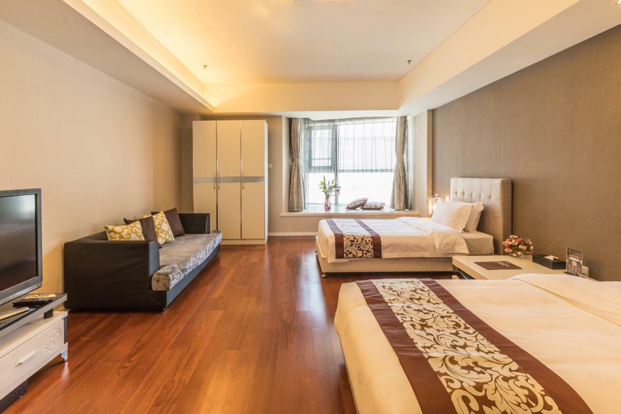 Jiu Du Hui Serviced Apartment Пекин Экстерьер фото