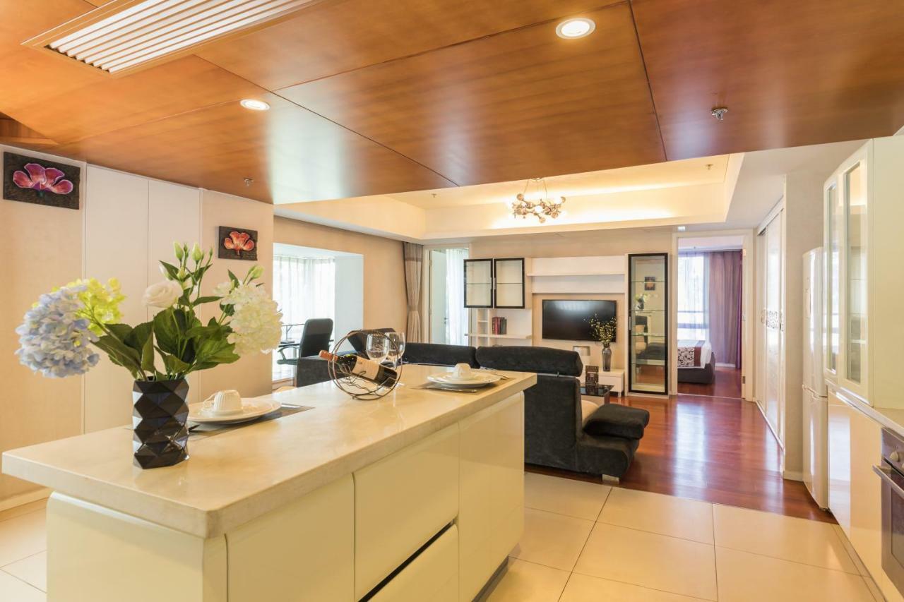 Jiu Du Hui Serviced Apartment Пекин Экстерьер фото