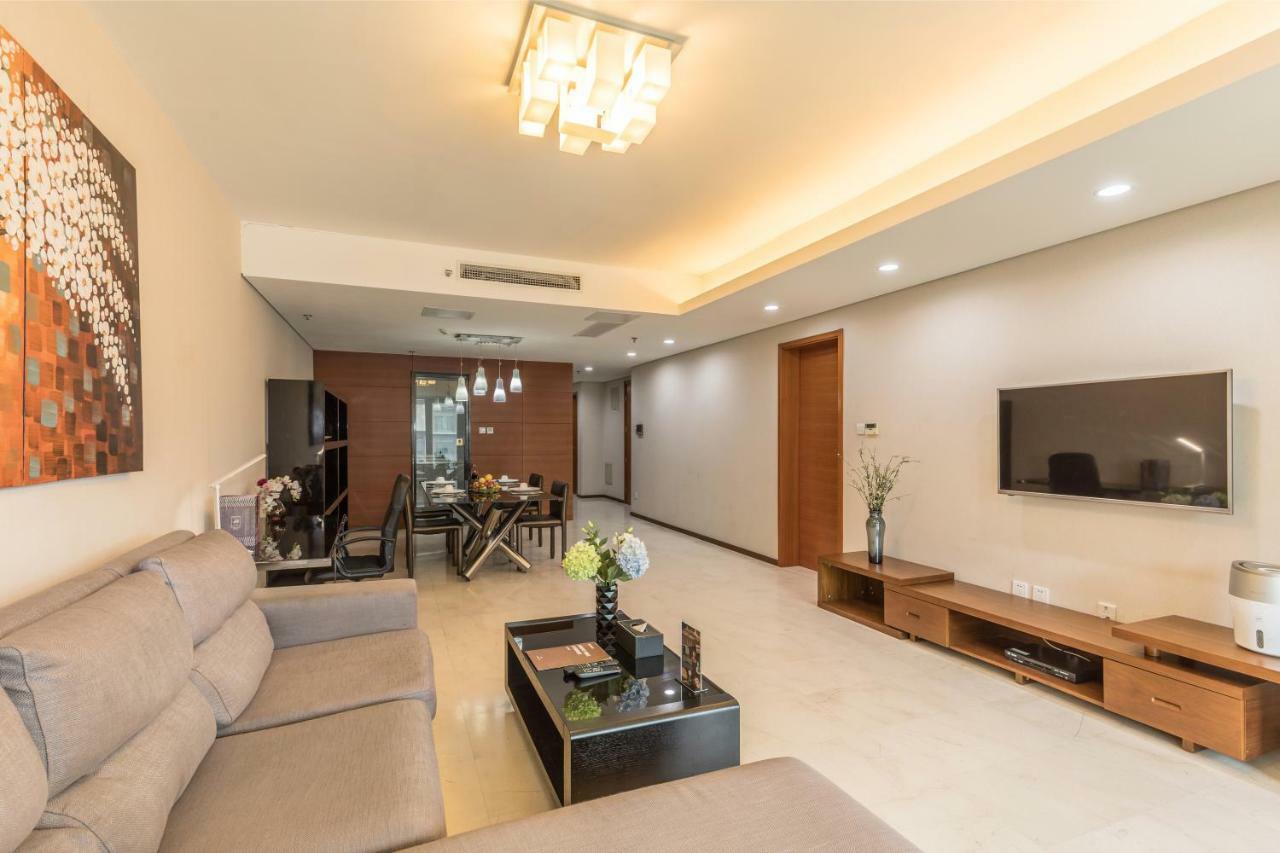 Jiu Du Hui Serviced Apartment Пекин Экстерьер фото
