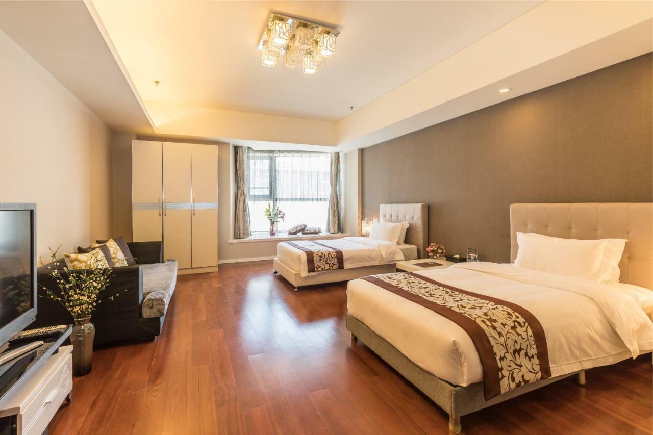 Jiu Du Hui Serviced Apartment Пекин Экстерьер фото