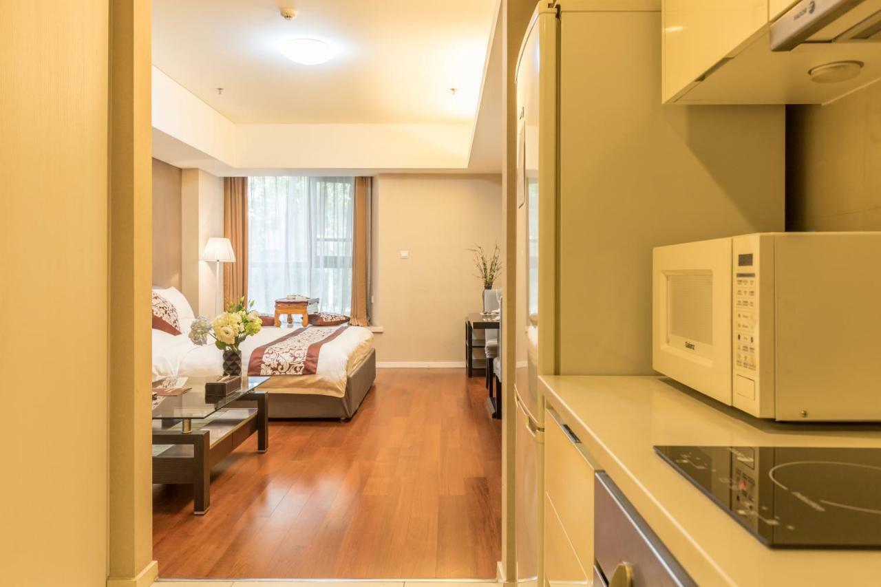 Jiu Du Hui Serviced Apartment Пекин Экстерьер фото
