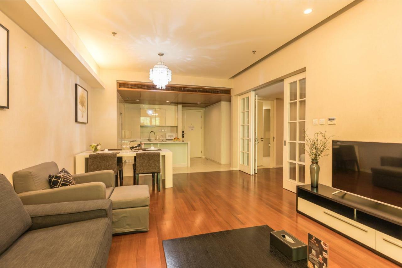 Jiu Du Hui Serviced Apartment Пекин Экстерьер фото