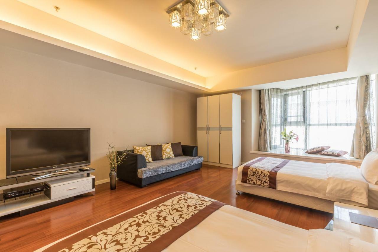 Jiu Du Hui Serviced Apartment Пекин Экстерьер фото
