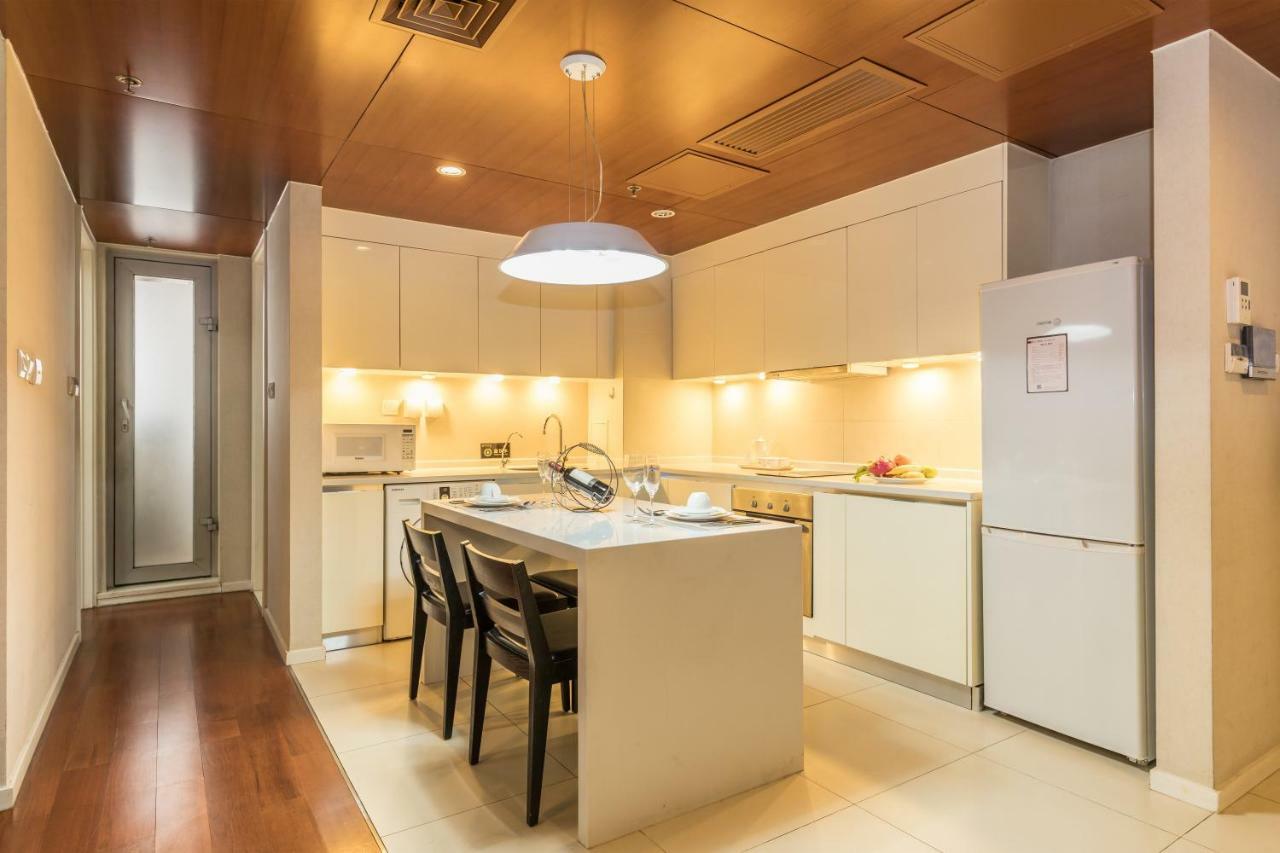 Jiu Du Hui Serviced Apartment Пекин Экстерьер фото