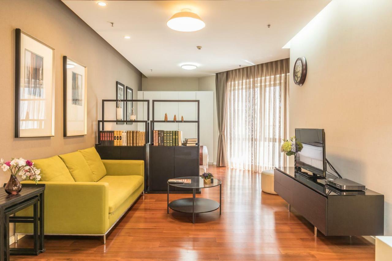 Jiu Du Hui Serviced Apartment Пекин Экстерьер фото